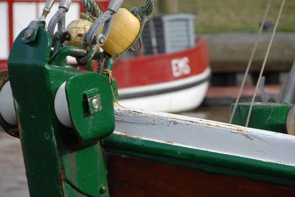 Greetsiel Vid Den Tyska Nordsjökusten — Stockfoto