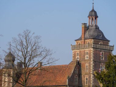 Westphalia 'daki Raesfeld' de bahar geldi.