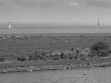 Alman Kuzey Denizi 'ndeki Wilhelmshahaven şehri.