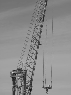 Alman Kuzey Denizi 'ndeki Wilhelmshahaven şehri.