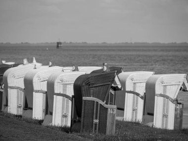 Alman Kuzey Denizi 'ndeki Wilhelmshahaven şehri.