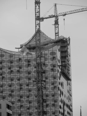 Alman Kuzey Denizi 'ndeki Wilhelmshahaven şehri.