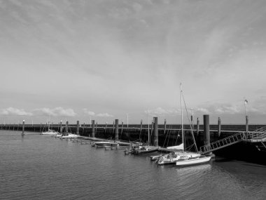 Alman Kuzey Denizi 'ndeki Wilhelmshahaven şehri.