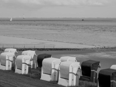 Alman Kuzey Denizi 'ndeki Wilhelmshahaven şehri.