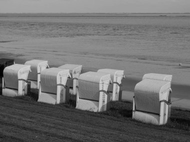Alman Kuzey Denizi 'ndeki Wilhelmshahaven şehri.