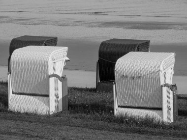Alman Kuzey Denizi 'ndeki Wilhelmshahaven şehri.