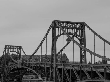 Alman Kuzey Denizi 'ndeki Wilhelmshahaven şehri.