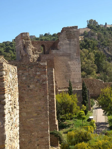 Malaga Város Spanyolországban — Stock Fotó