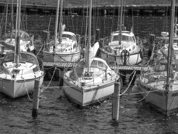 Die Stadt Wilhelmshaven Der Deutschen Nordsee — Stockfoto