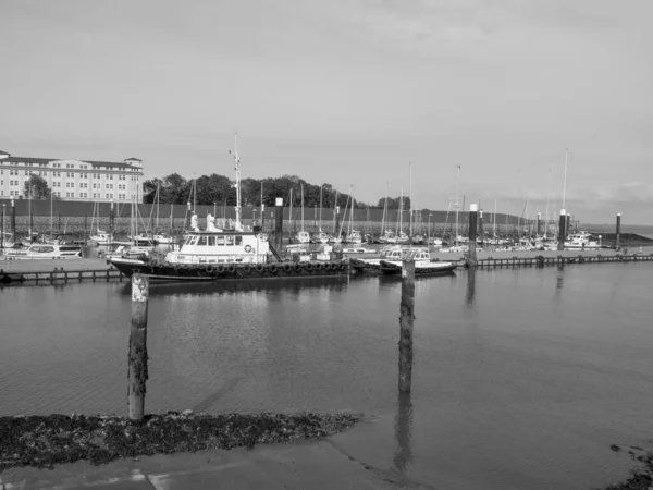 Die Stadt Wilhelmshaven Der Deutschen Nordsee — Stockfoto