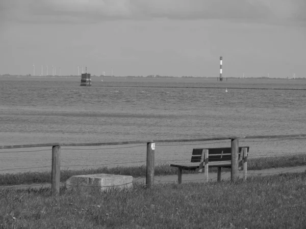 Alman Kuzey Denizi 'ndeki Wilhelmshahaven şehri.