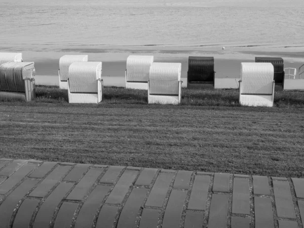 Alman Kuzey Denizi 'ndeki Wilhelmshahaven şehri.