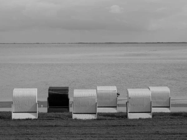 Alman Kuzey Denizi 'ndeki Wilhelmshahaven şehri.