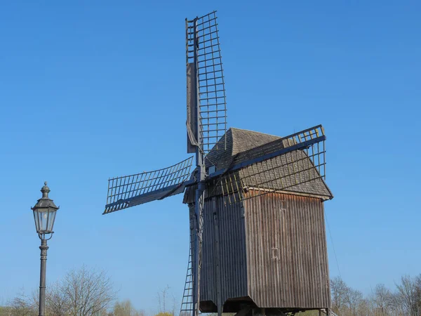 Windmill Church Westphalia — Stock Photo, Image
