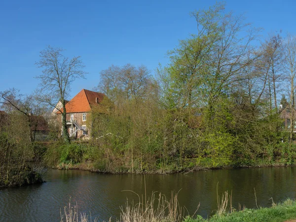 Cidade Metelen Muensterland Alemã — Fotografia de Stock