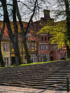 Almanya 'daki Lueneburg şehri.