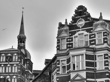 Almanya 'da Baltık Denizi' nde Stralsund
