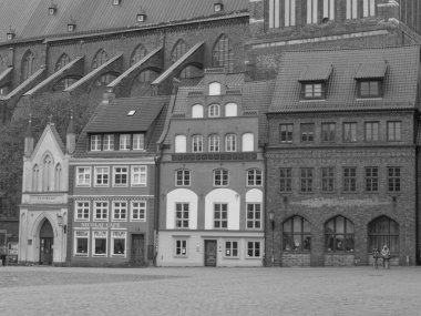 Almanya 'da Baltık Denizi' nde Stralsund