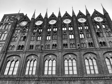 Almanya 'da Baltık Denizi' nde Stralsund