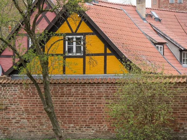 Stralsunder Stadt Der Ostsee — Stockfoto