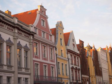 Almanya 'da Baltık Denizi' nde Stralsund