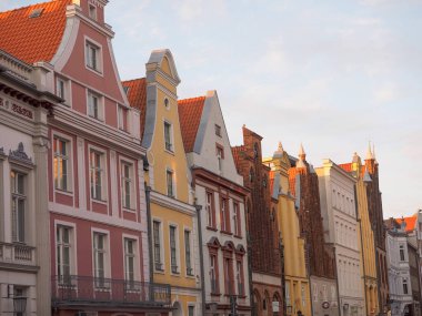 Almanya 'da Baltık Denizi' nde Stralsund