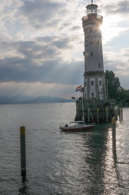 Almanya 'daki Göl Constance