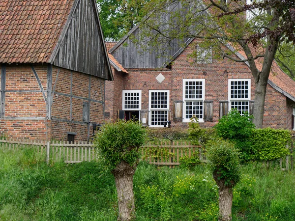 Old Houses River Berkel Germany —  Fotos de Stock