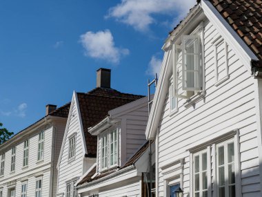 Norveç 'in eski kenti Stavanger.