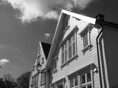 Norveç 'in eski kenti Stavanger.