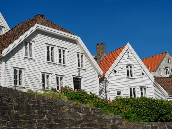 Old City Stavanger Norway — Stock Photo, Image