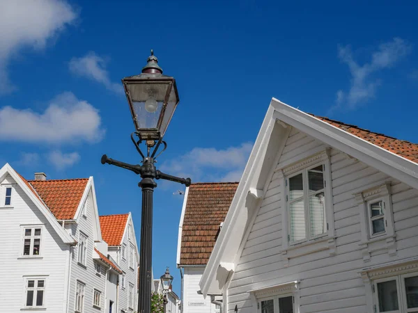 Die Alte Stadt Stavanger Norwegen — Stockfoto