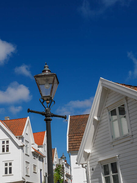 The old city of Stavanger in norway
