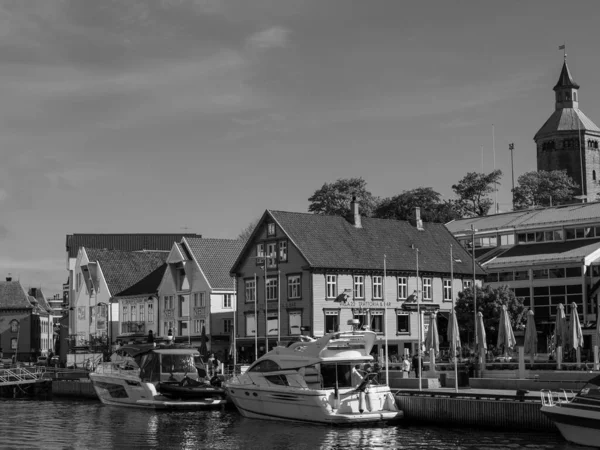 Norveç Eski Kenti Stavanger — Stok fotoğraf