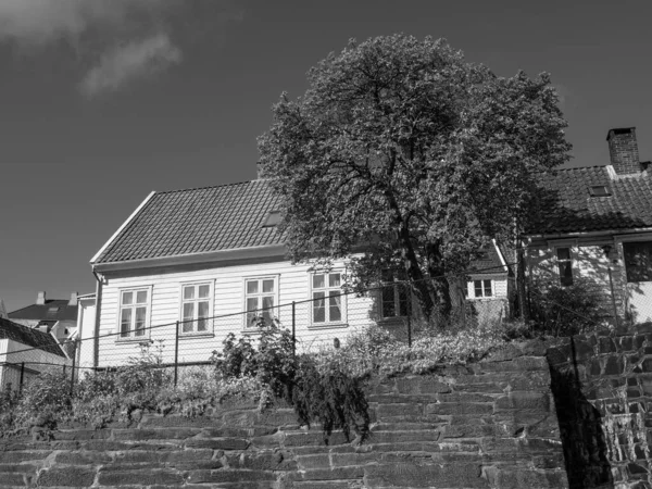 Den Gamla Staden Stavanger Norge — Stockfoto