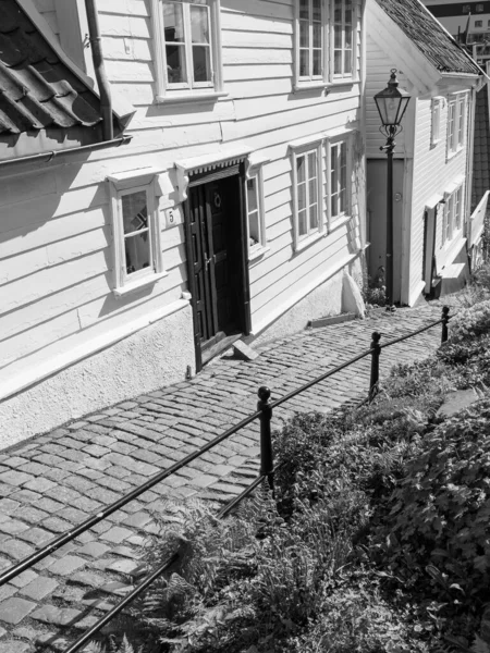 Den Gamla Staden Stavanger Norge — Stockfoto
