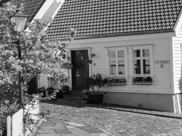 Oude Stad Stavanger Noordrijn — Stockfoto