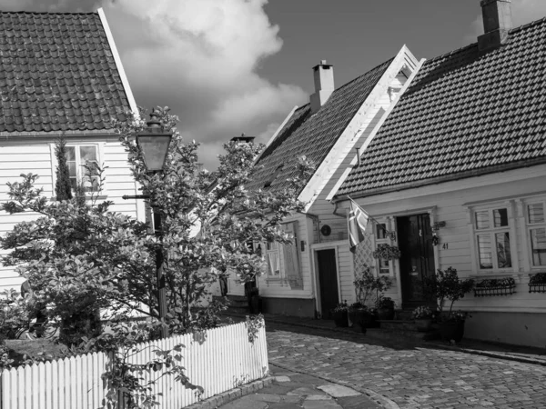 ノルウェーのスタバンガーという旧市街は — ストック写真