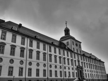 Almanya 'nın kuzeyinde Schleswig ve küçük balıkçı köyü Holm