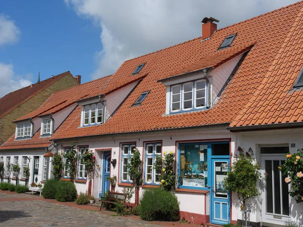 Sleeswijk Het Kleine Vissersdorp Holm Duitsland — Stockfoto