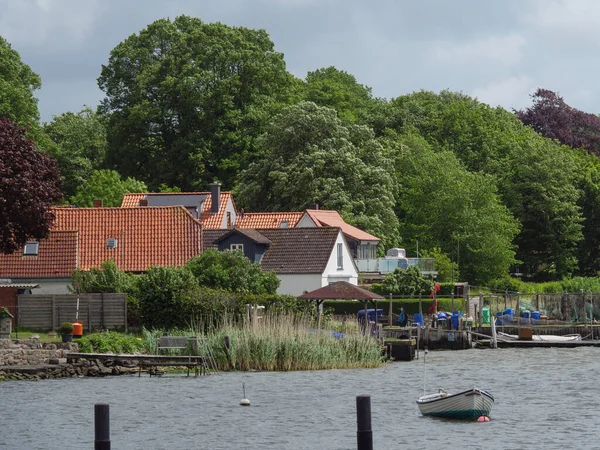 Schleswig Och Den Lilla Fiskebyn Holm Tyskland — Stockfoto