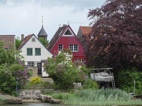 Schleswig Small Fisher Village Holm Germany — Stock Photo, Image