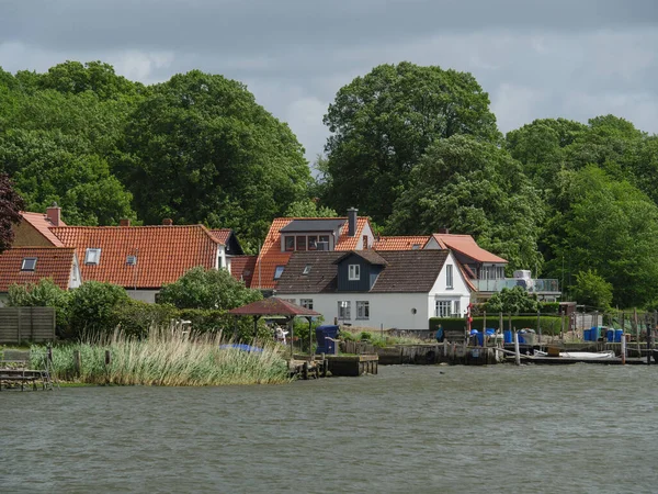 Almanya Nın Kuzeyinde Schleswig Küçük Balıkçı Köyü Holm — Stok fotoğraf