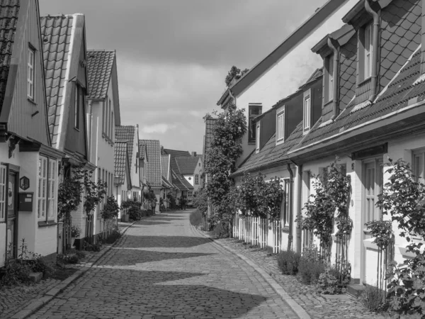 Schleswig Piccolo Villaggio Pescatori Holm Germania — Foto Stock