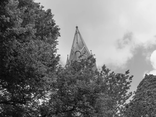 Šlesvicko Malá Rybářská Vesnice Holm Německu — Stock fotografie