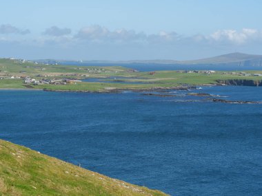 İskoçya 'da Lerwick şehrinin bulunduğu shetland adaları