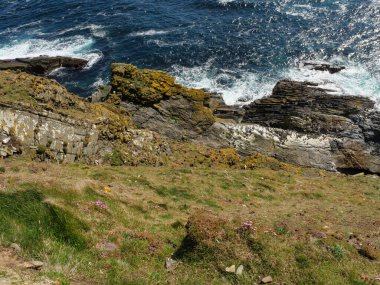 İskoçya 'da Lerwick şehrinin bulunduğu shetland adaları