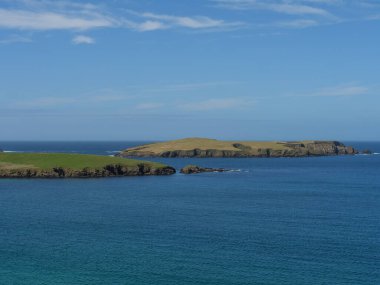 İskoçya 'da Lerwick şehrinin bulunduğu shetland adaları