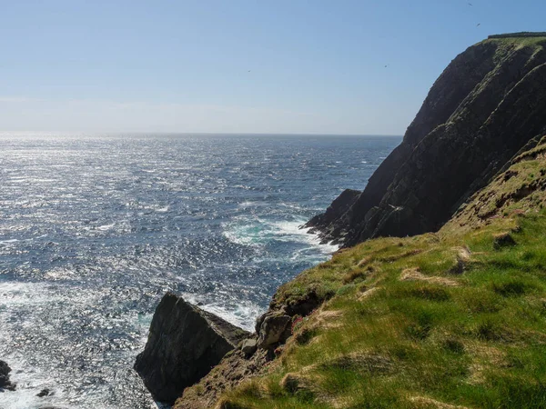 Las Islas Shetland Con Ciudad Lerwick Escocia —  Fotos de Stock