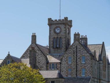 İskoçya 'da Lerwick şehrinin bulunduğu shetland adaları